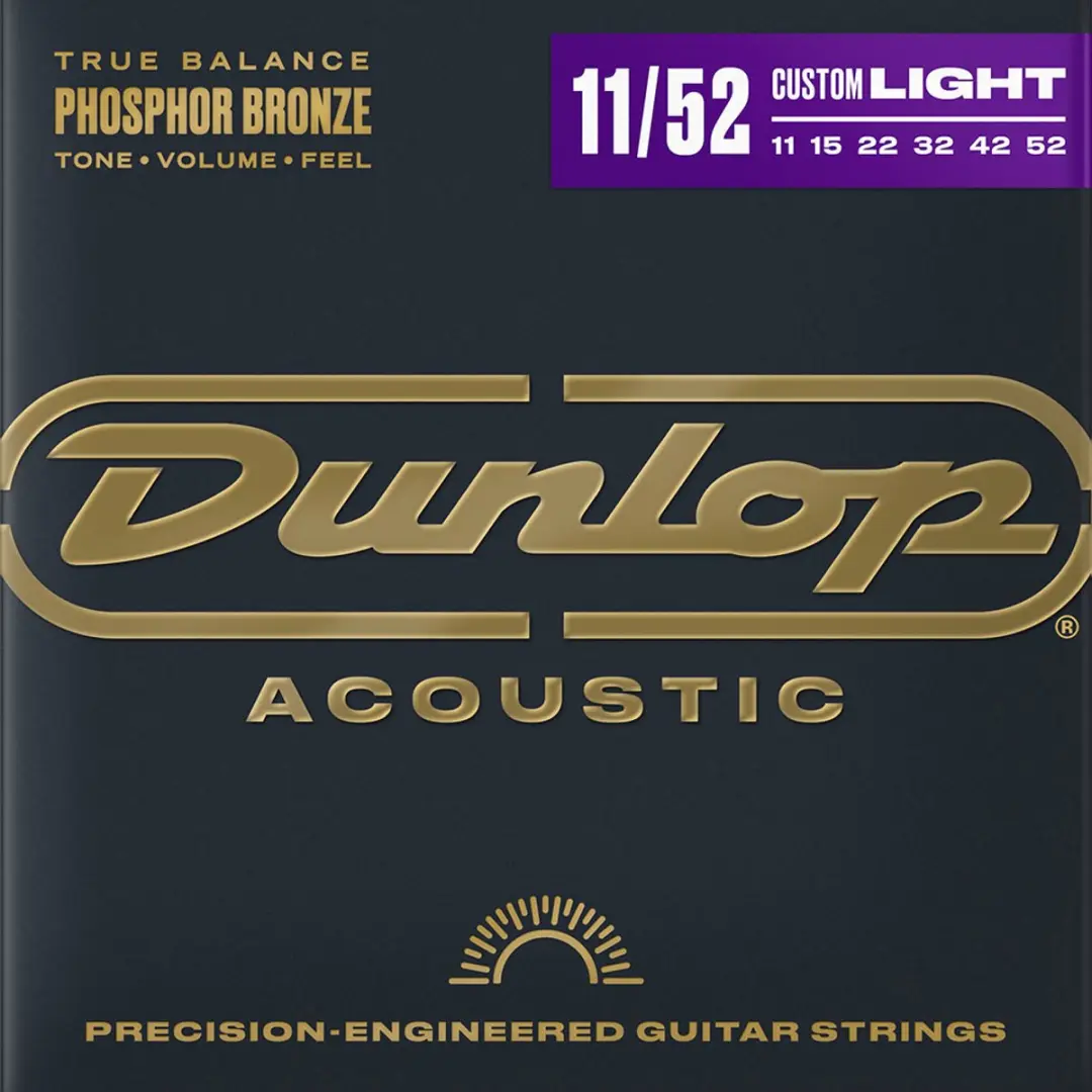 Dunlop Acoustic Medium Light Snaren 11-52