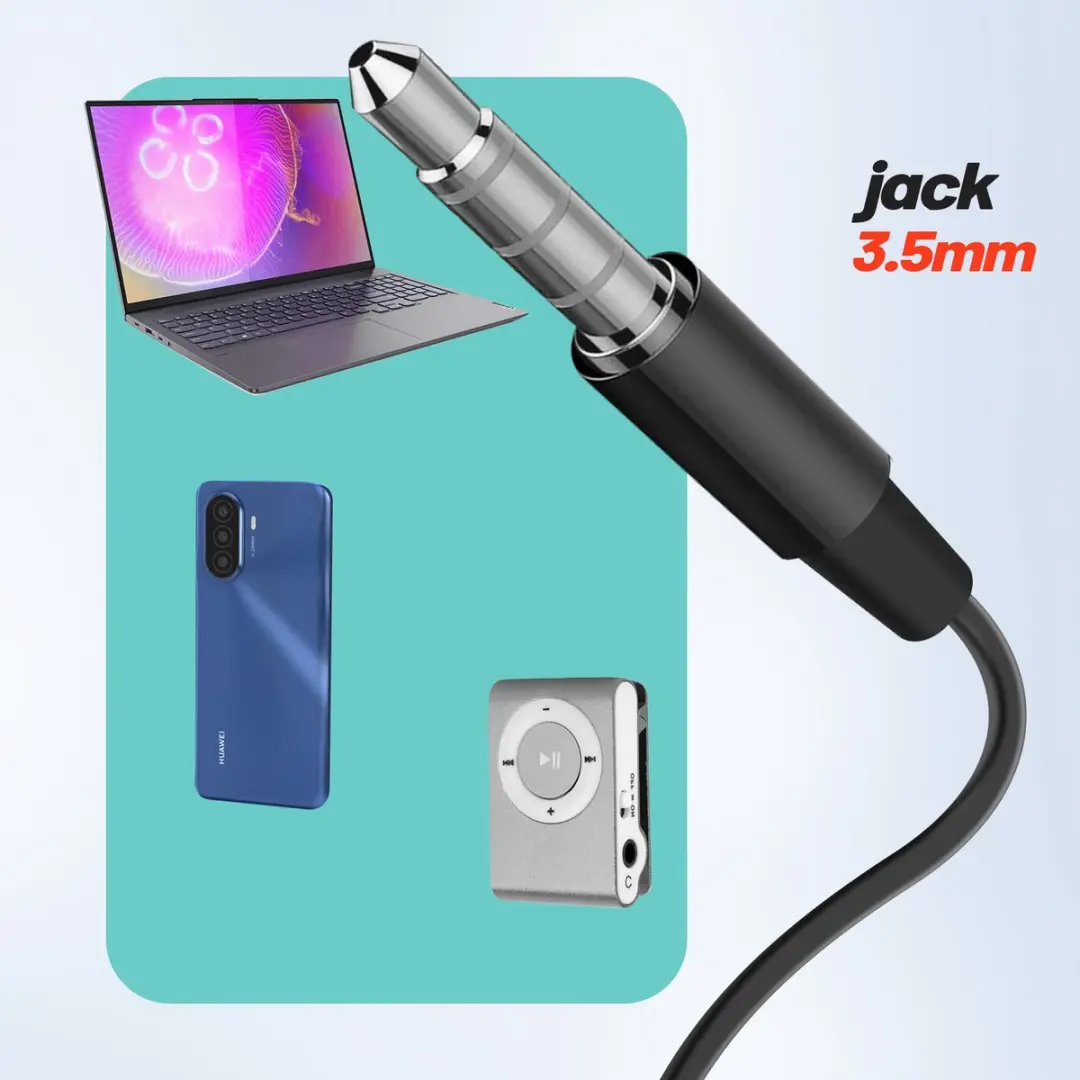 Hoco HF-HOCO-BK-M101 Bedrade Koptelefoon 3,5mm - Zwart