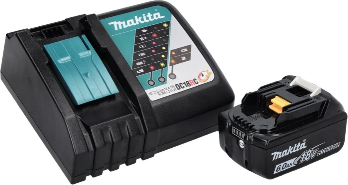 Makita DCC500RG1J Diamantsnijder 125mm 18V - 6,0 Ah - met accu & oplader