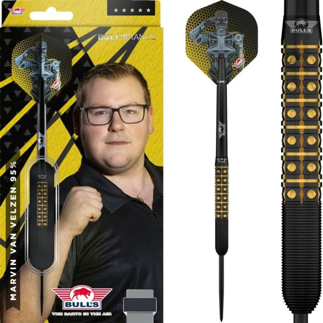Bull's Marvin van Velzen 95% Dartpijlen