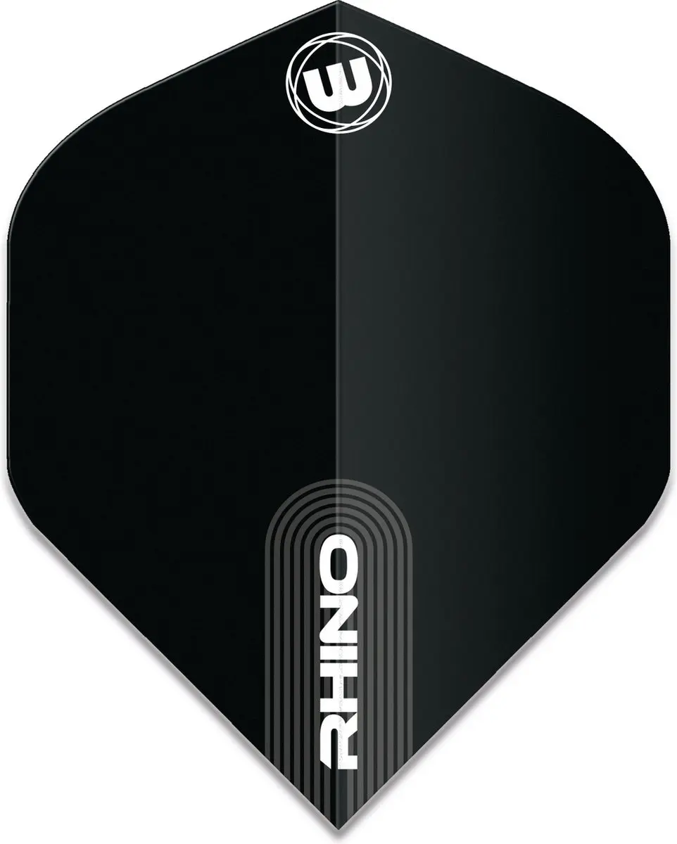 Winmau Rhino Black Flight Dart Flights