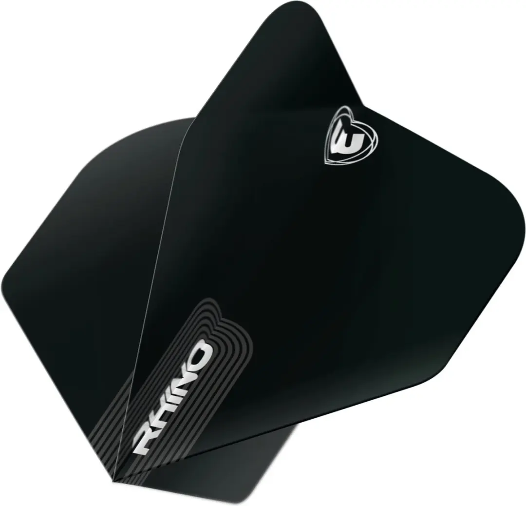 Winmau Rhino Black Flight Dart Flights - 3 Stuks