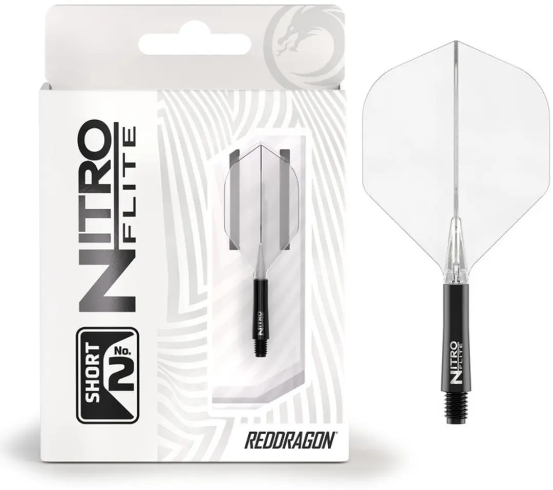 Red Dragon Nitro Flite System X0988 Dart Flights - 3 Stuks