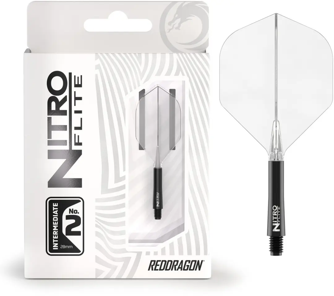 Red Dragon Nitro Flite System X0988 Dart Flights - 3 Stuks