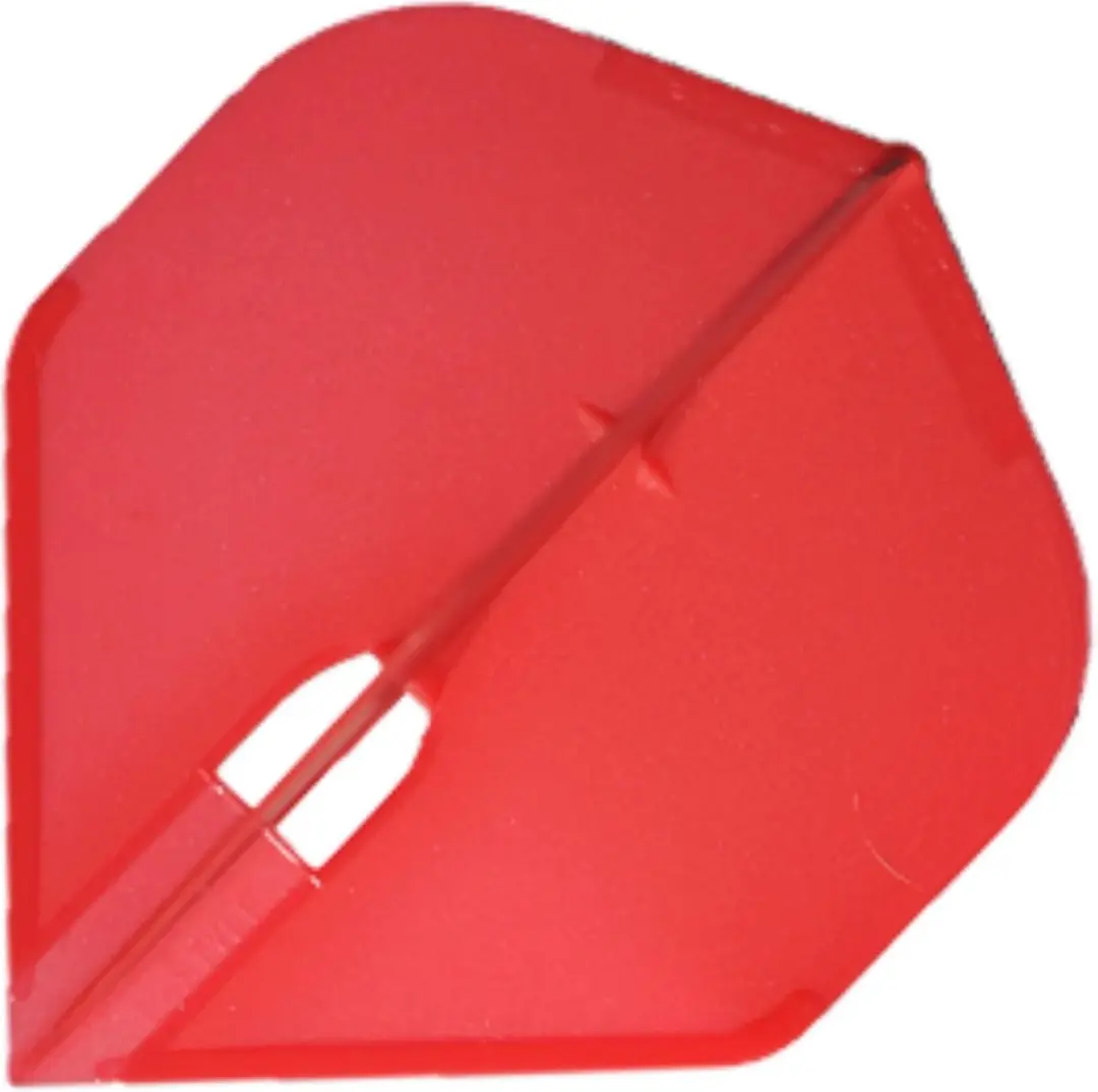 L-Style Champagne Flight L1 Standard Solid Red Dart Flights