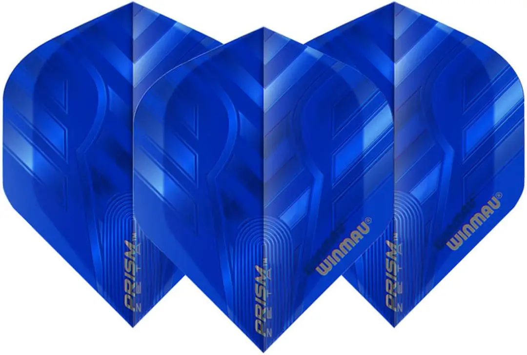 Winmau Prism Zeta Dart Flights - Blauw - 3 Stuks