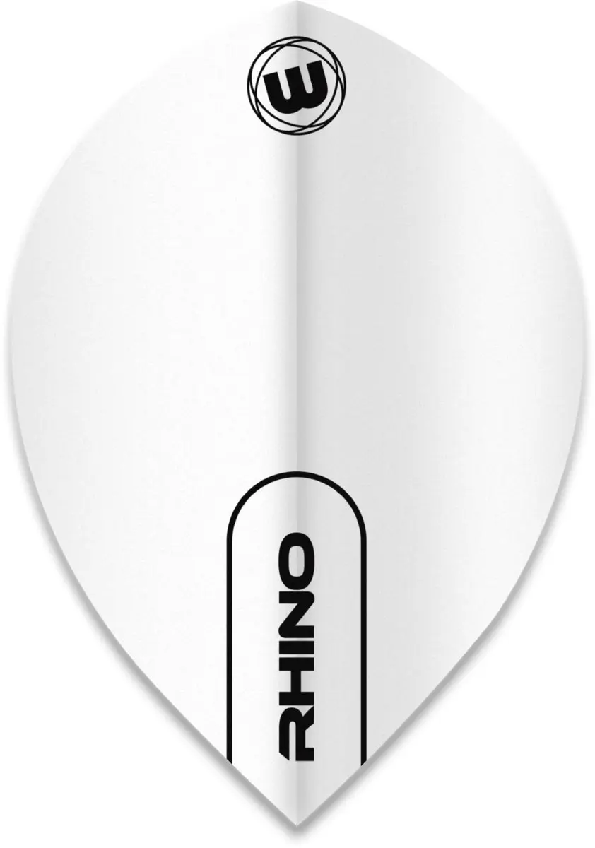 Winmau Rhino Pear White Dart Flights