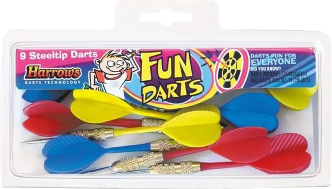Harrows Mini Fun Darts 9 Stuks