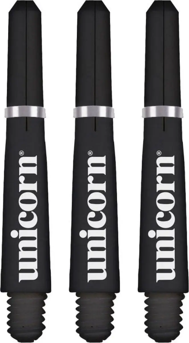 Unicorn Gripper 4 Dart Shafts - Zwart