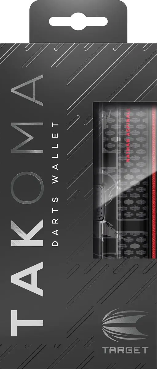 Target Takoma Nathan Aspinall Ghost Dart Case - Grijs/Zwart