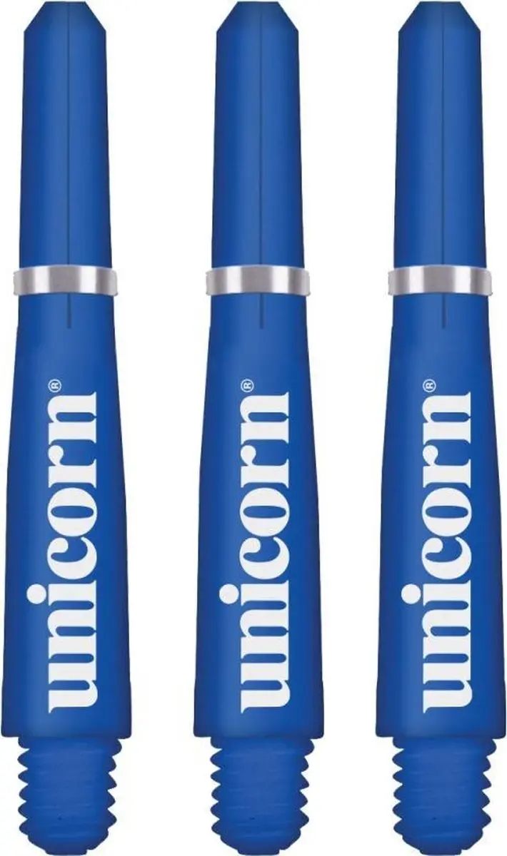 Unicorn Gripper 4 Dart Shafts Blauw - 3 Stuks