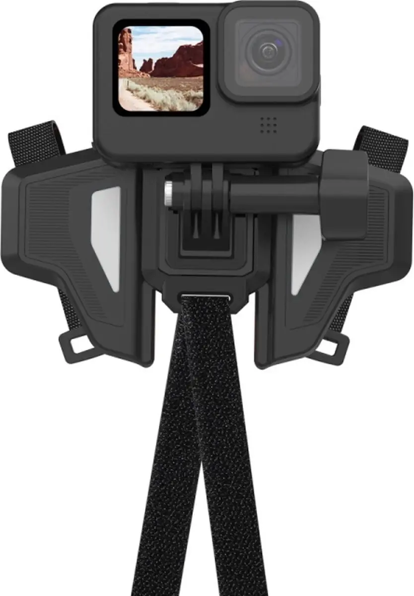 Telesin Helmbevestiging Sportcamera - Transparent