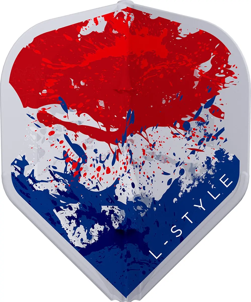 L-Style L1 EZ Jelle Klaasen V6 Dart Flights - 3 Stuks