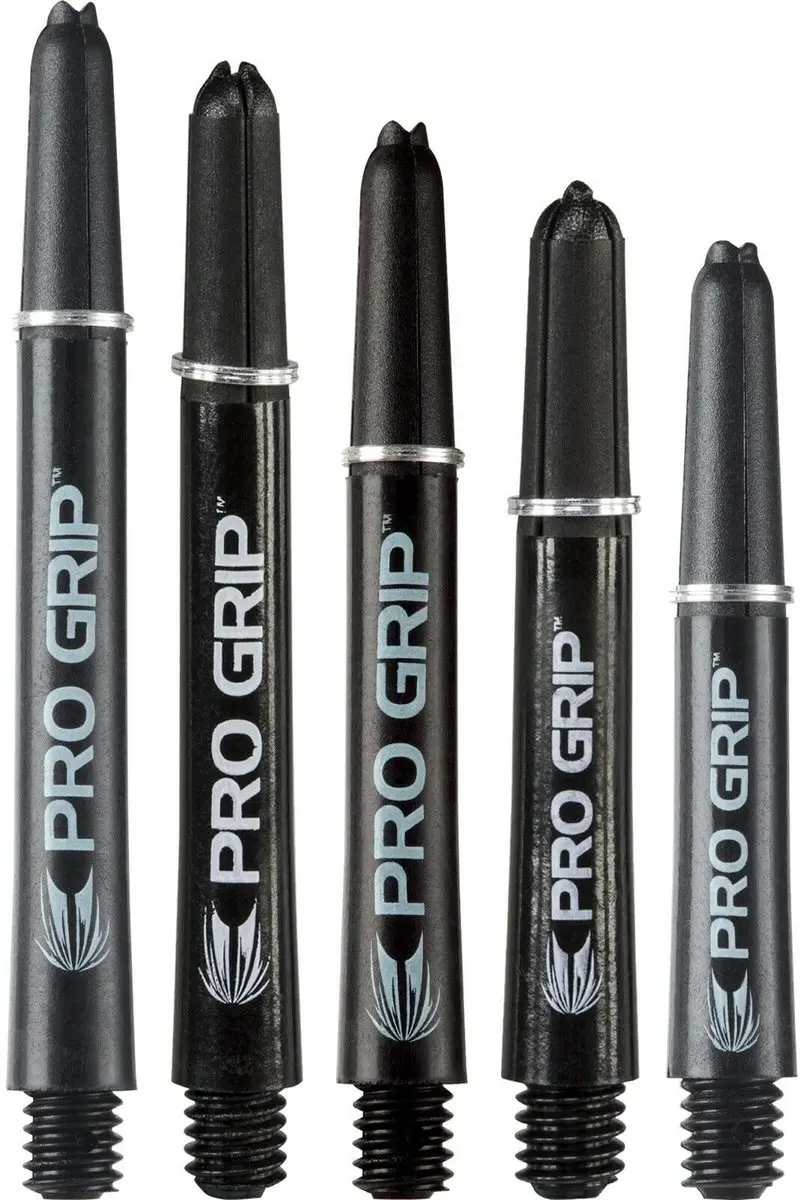 Target Pro Grip 3 Dart Shafts 3 Stuks - Zwart