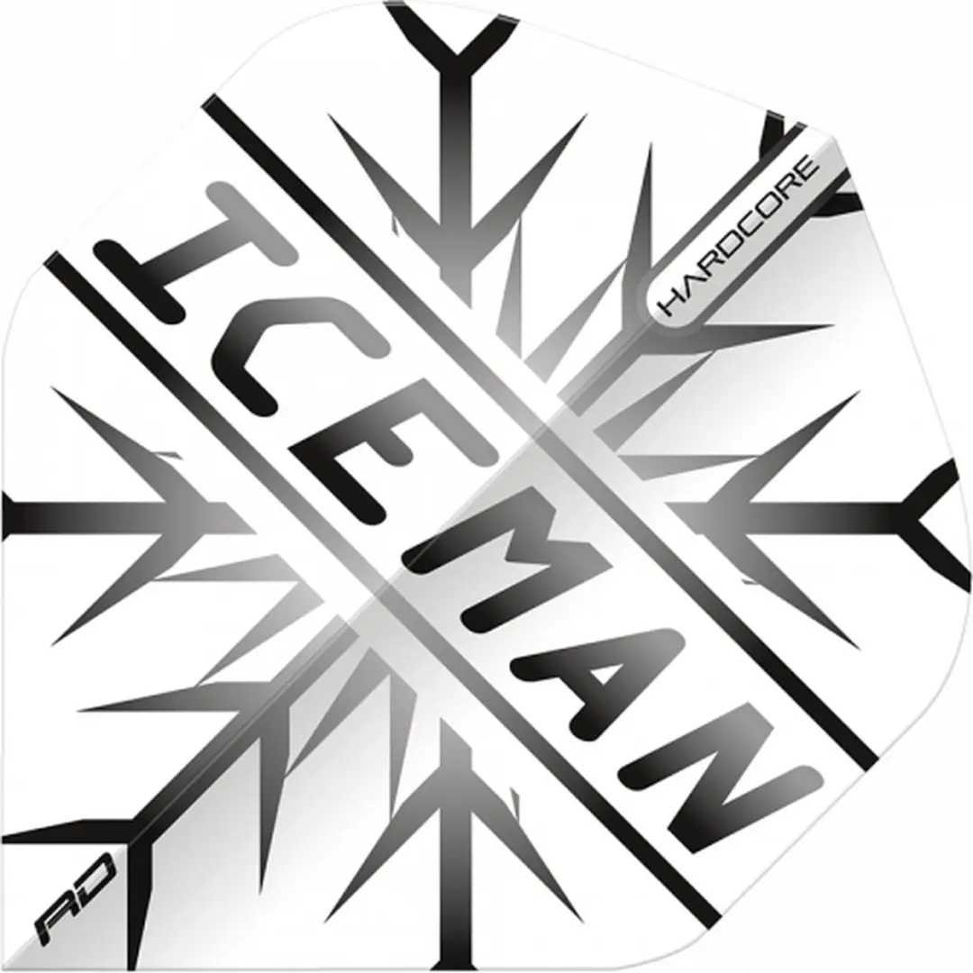 Red Dragon Gerwyn Price Grey Snowflake Dart Flights TF6729 - 3 Stuks