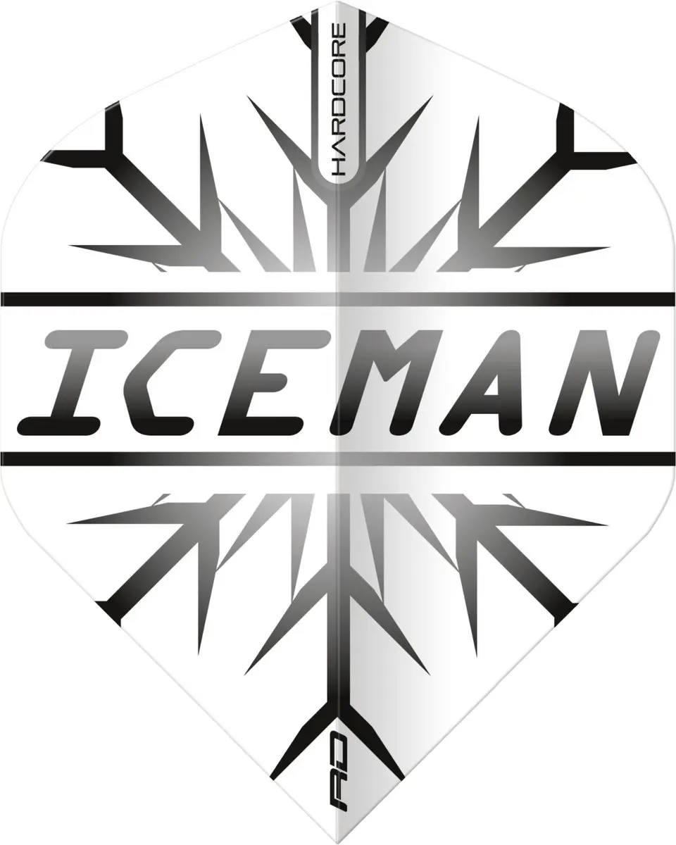 Red Dragon Gerwyn Price Grey Snowflake Dart Flights TF6729 - 3 Stuks