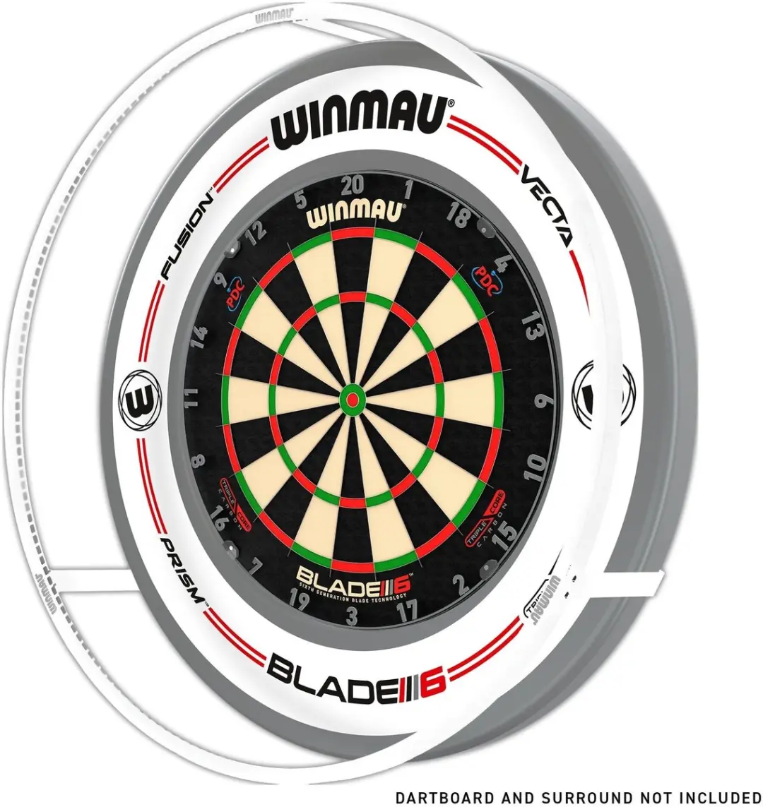 Winmau Plasma Ice Dartbordverlichting Wit
