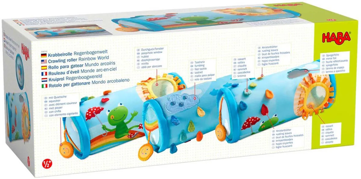 Haba Kruiprol Regenboogwereld Multicolor