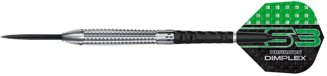Harrows Dimplex S3 Tapered 23Gr - 3 Stuks - Groen