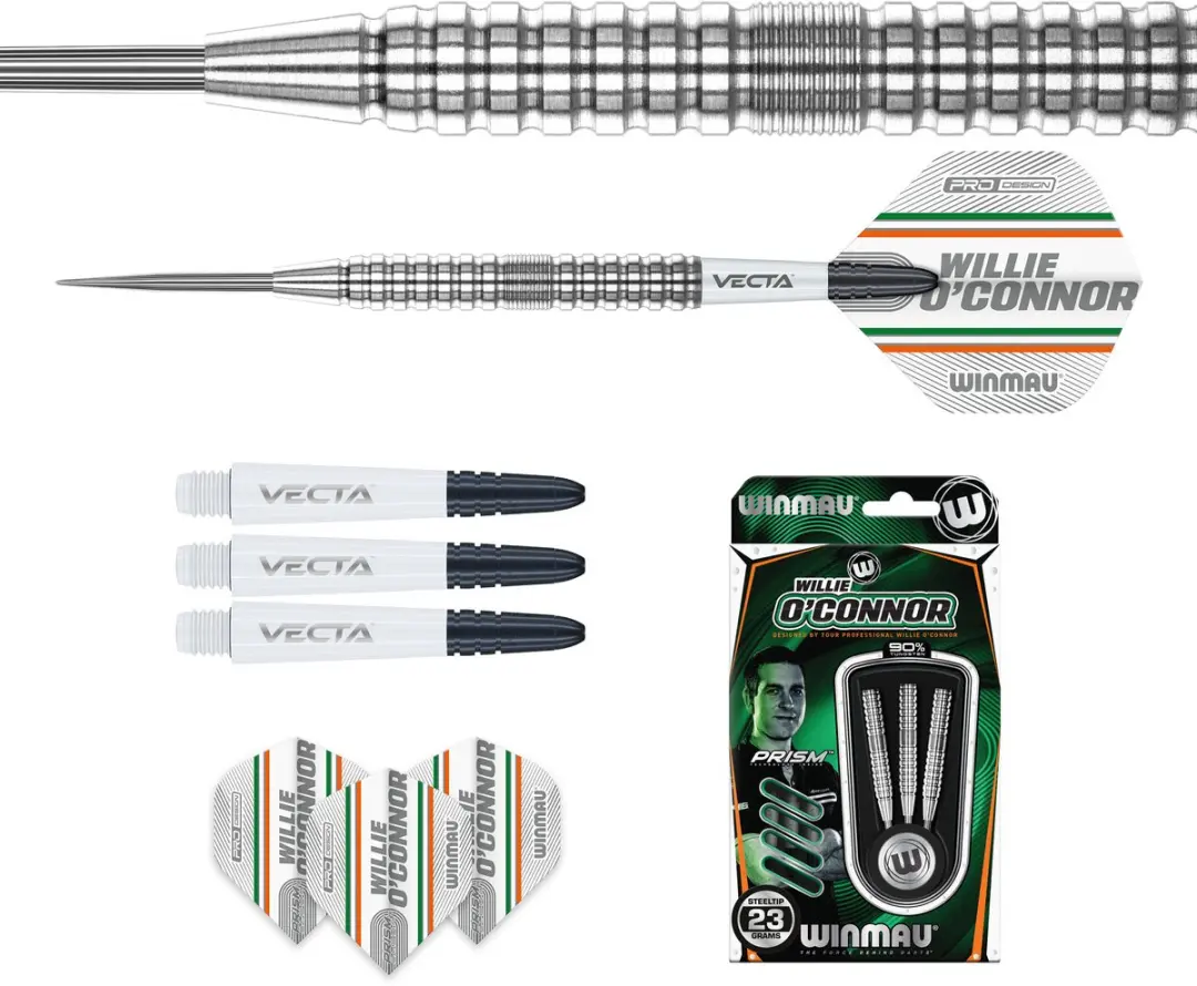 Winmau William O'Connor 90% Dartpijlen - 3 Stuks - afbeelding 6 van 6