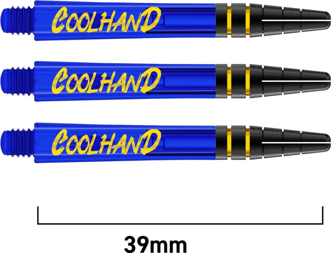 Red Dragon Luke Humphries Nitrotech Dart Shafts TC836 - 3 Stuks - Blauw