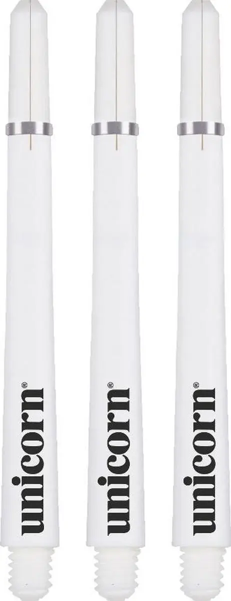 Unicorn Gripper 4 White Dart Shafts 3 Stuks