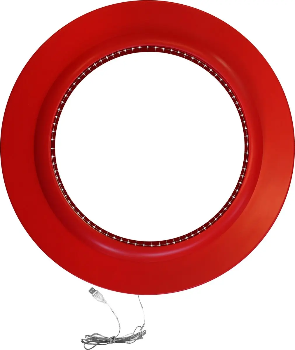 XQMax PU LED Dartbord Surround Verlichting - Rood