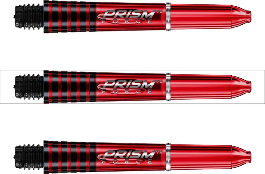 Winmau Prism Force Dart Shafts Rood - 3 Stuks
