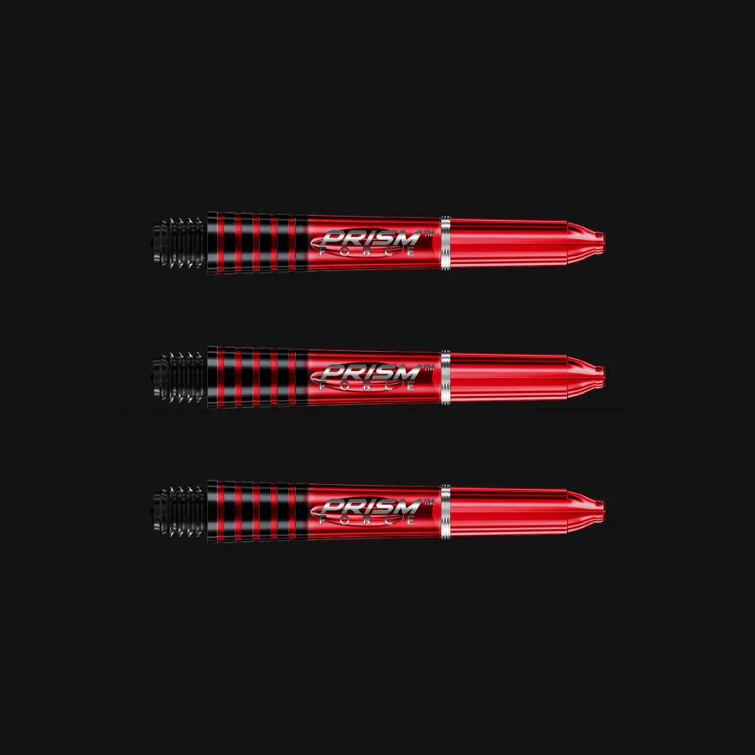 Winmau Prism Force Dart Shafts Rood - 3 Stuks