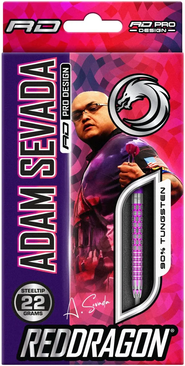 Red Dragon Adam Sevada 90% Dartpijlen - 3 Stuks