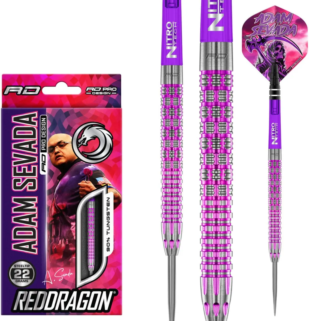 Red Dragon Adam Sevada 90% Dartpijlen