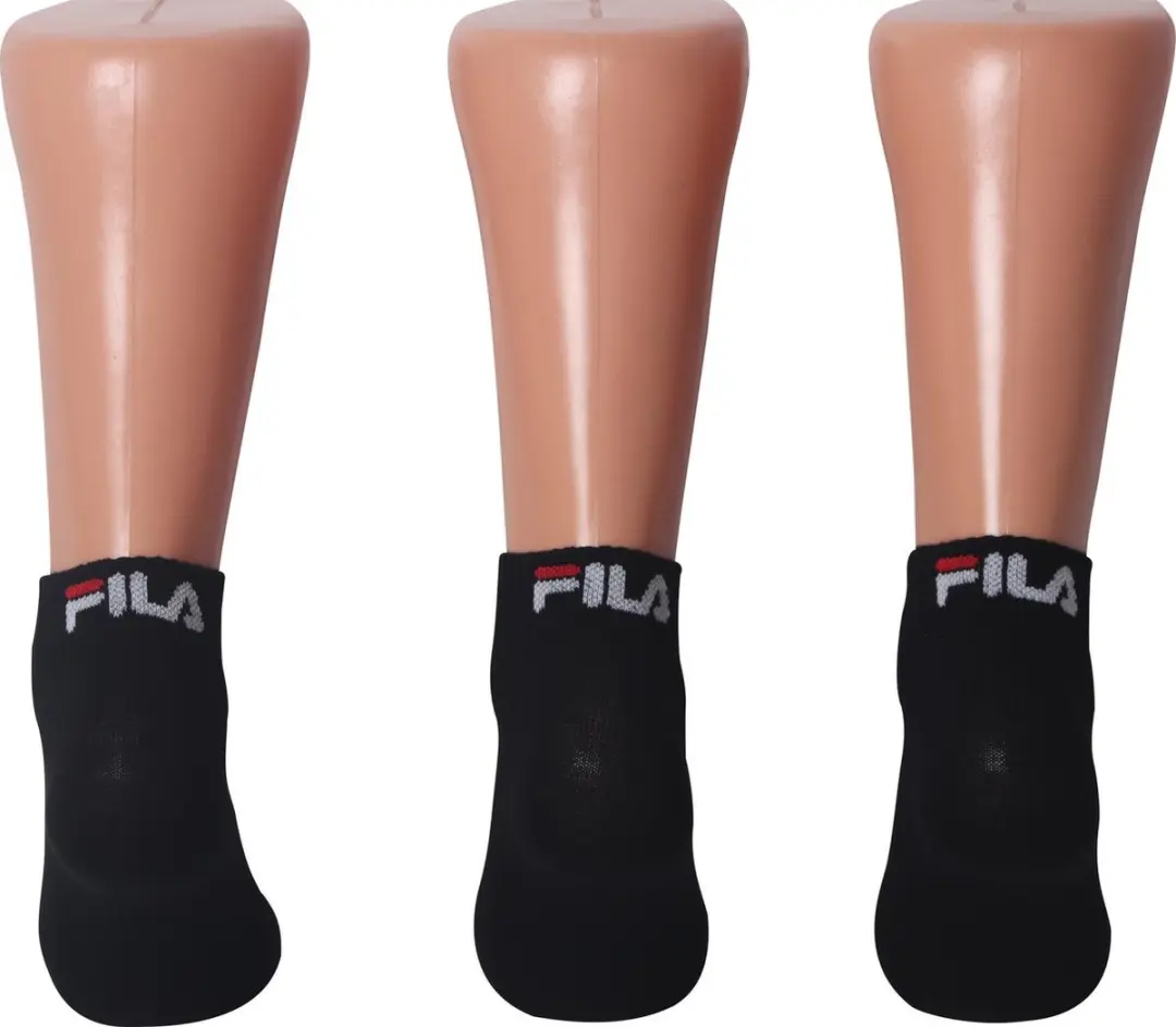 Fila Ankle Socks 3-Pack - 6 Paar - Maat 35-38 - Zwart