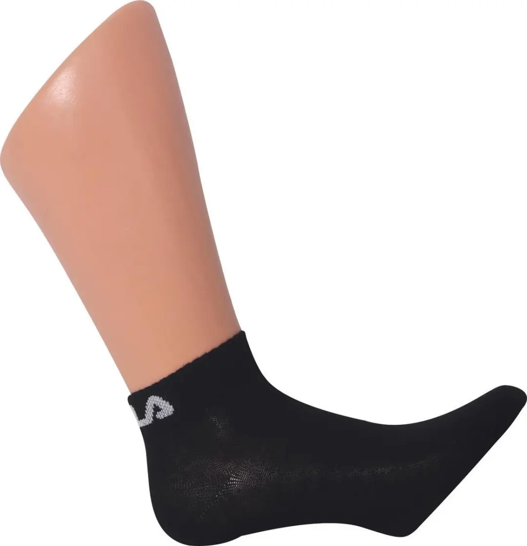 Fila Ankle Socks 3-Pack - 6 Paar - Maat 35-38 - Zwart - afbeelding 6 van 6