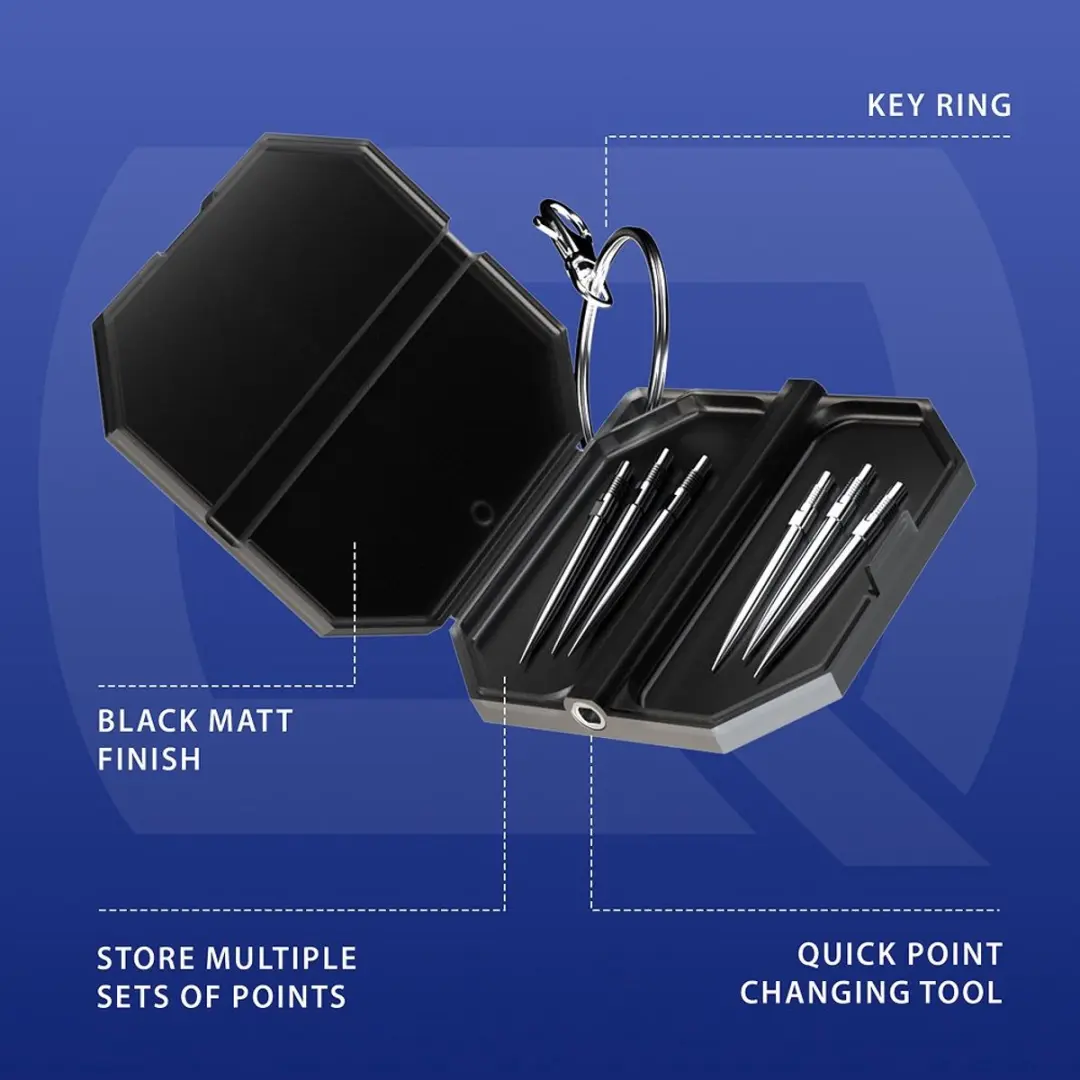 Harrows Quick Point Pro Changer QP00003 - 3 Stuks - Zwart