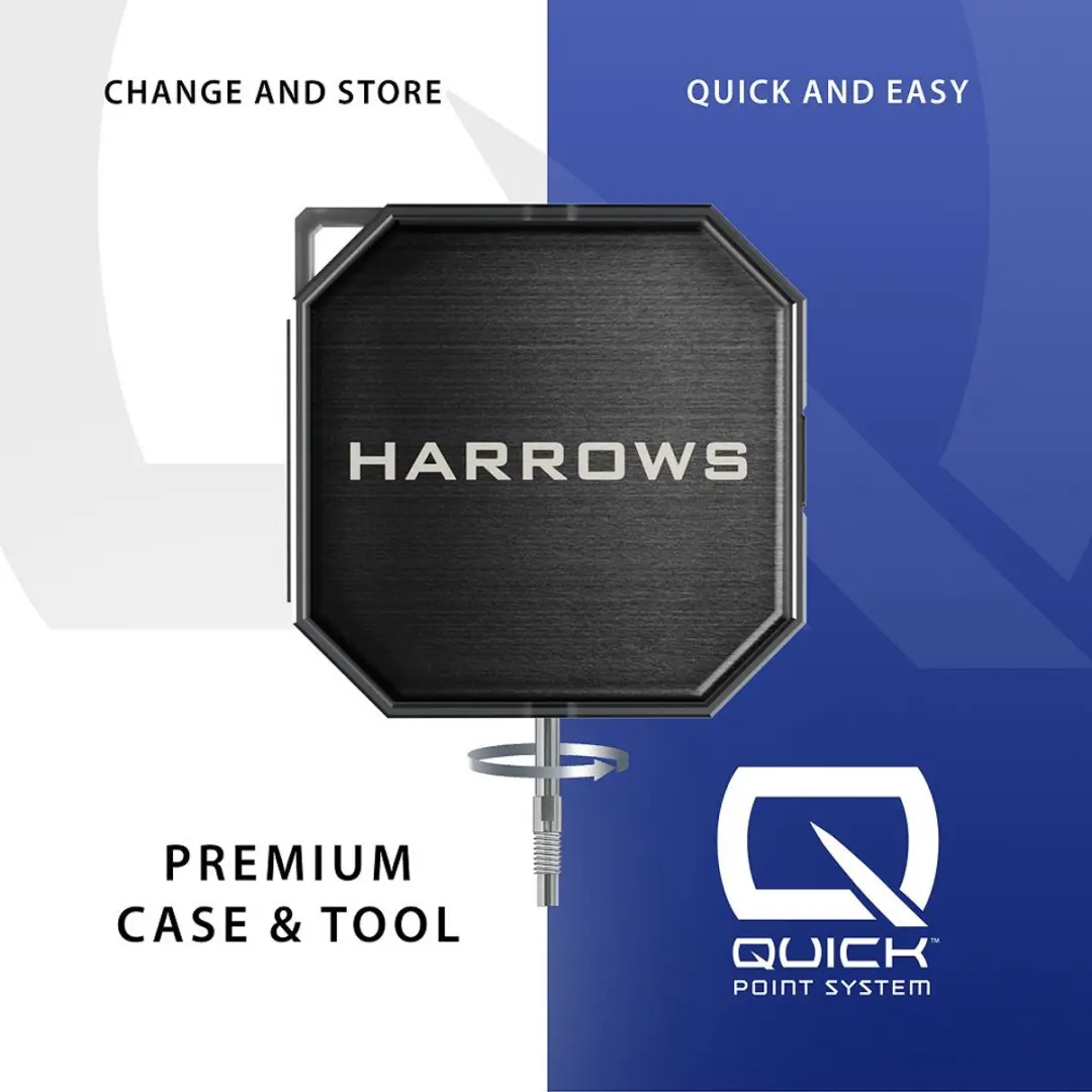 Harrows Quick Point Pro Changer QP00003 - 3 Stuks - Zwart