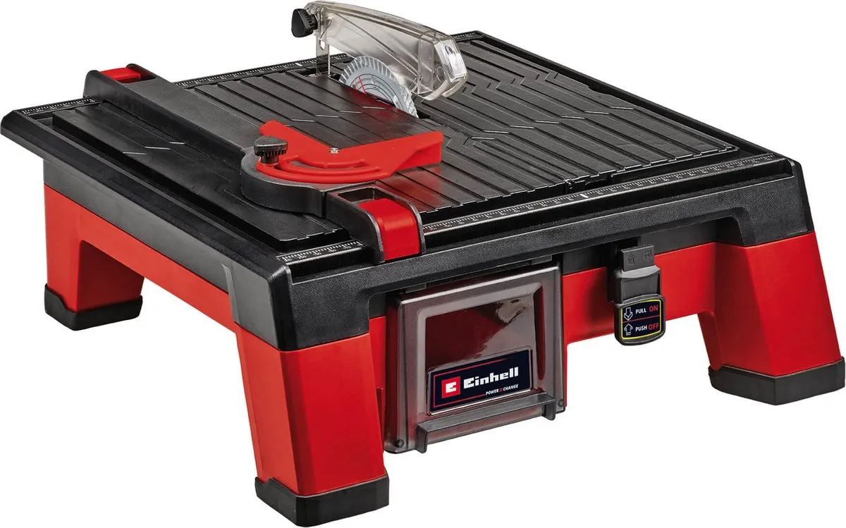 Einhell Accu Tegelsnijmachine TE-TC 18/115 Li Solo - 18V - Ø115mm - Rood/Zwart
