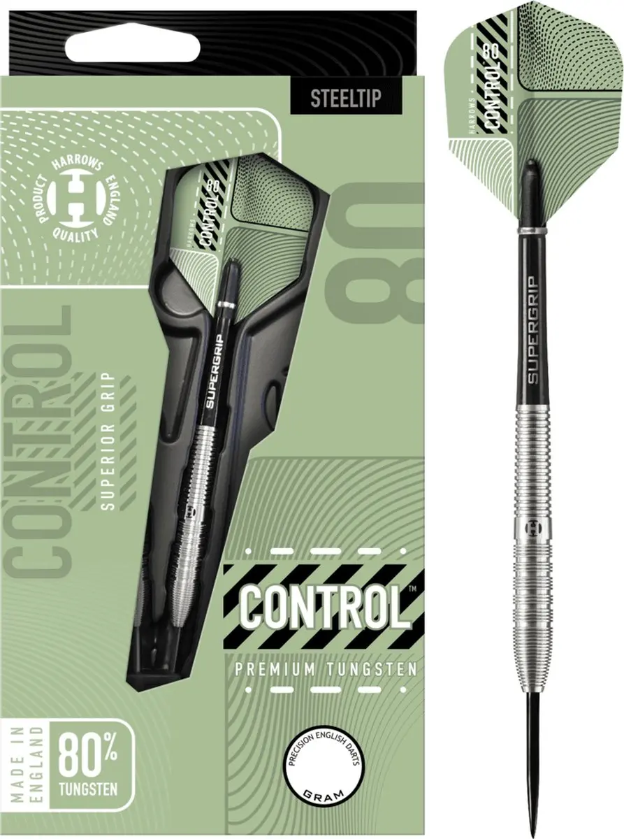 Harrows Control Tapered 23g Darts - 3 Stuks - Rood