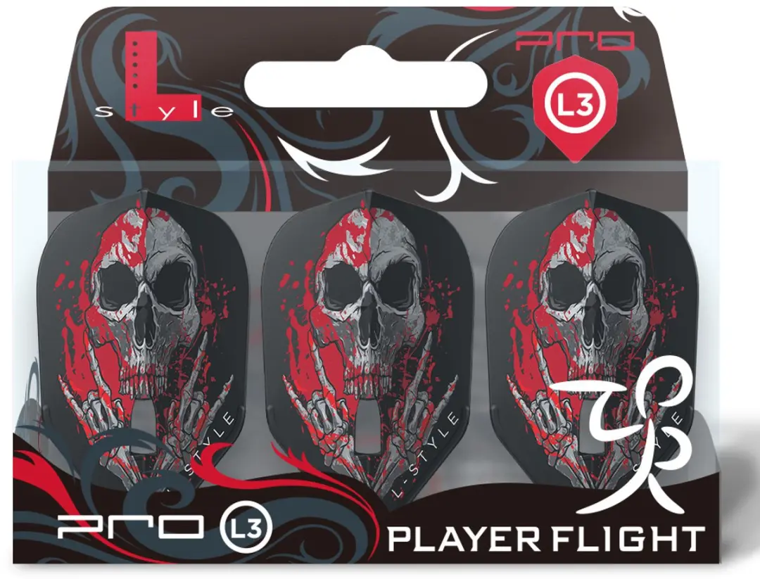 L-Style Pro L3 Ryan Searle V3 Dart Flights - Zwart