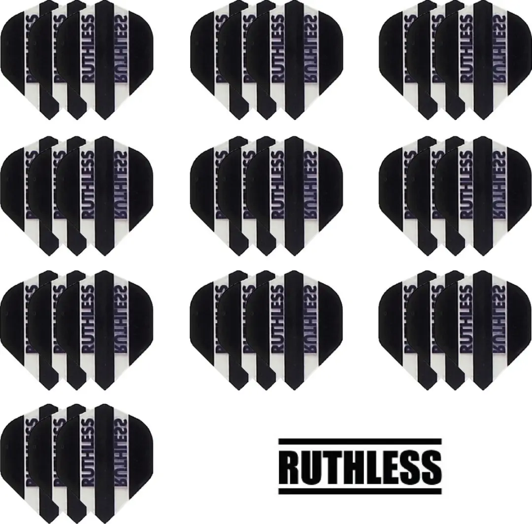 Ruthless Flights Multipack 30 Stuks - Zwart