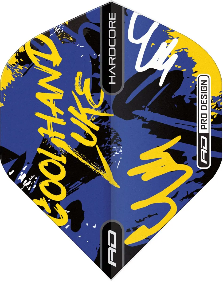 Red Dragon Luke Humphries Graffiti Blue Dart Flights TF6866