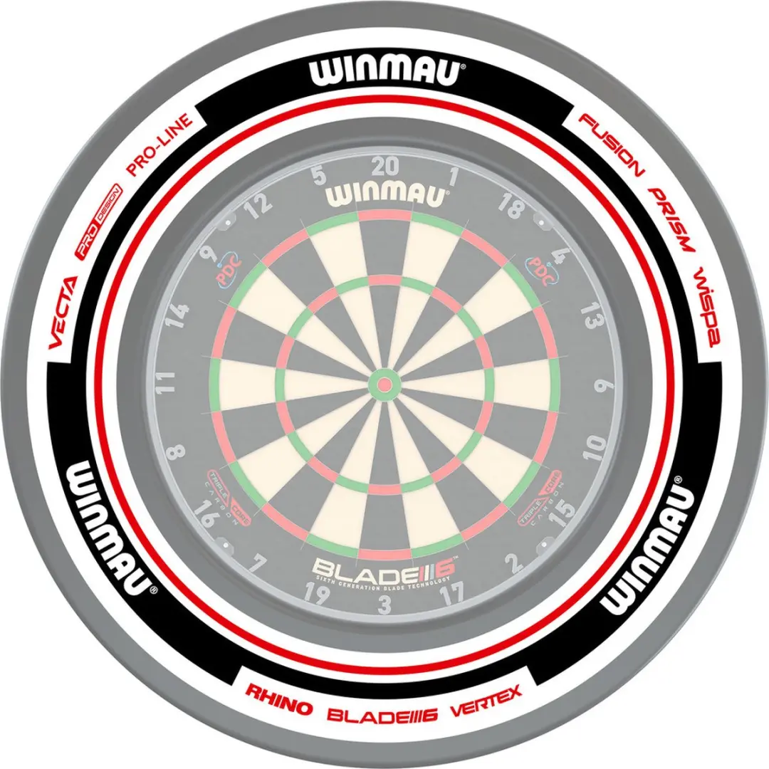 Winmau Advance Dart Surround - Rood/Wit