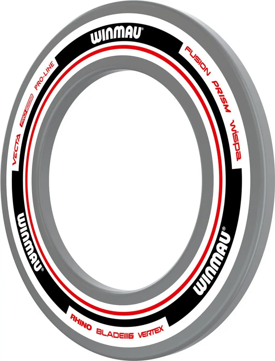 Winmau Advance Dart Surround - Rood/Wit - afbeelding 6 van 6