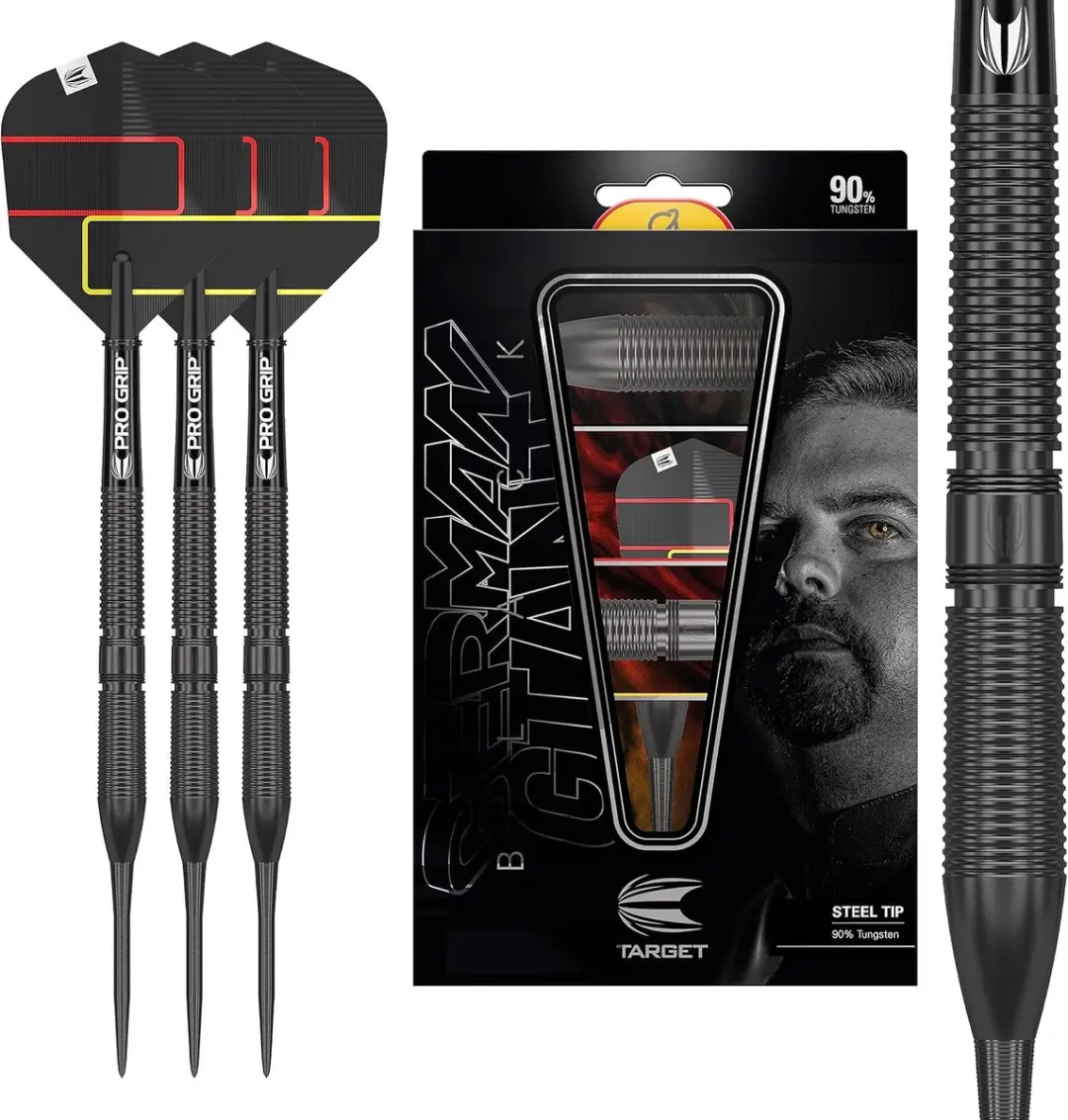 Target Gabriel Clemens Black Edition Darts 21G - 90% Wolfraam - Nano Grip
