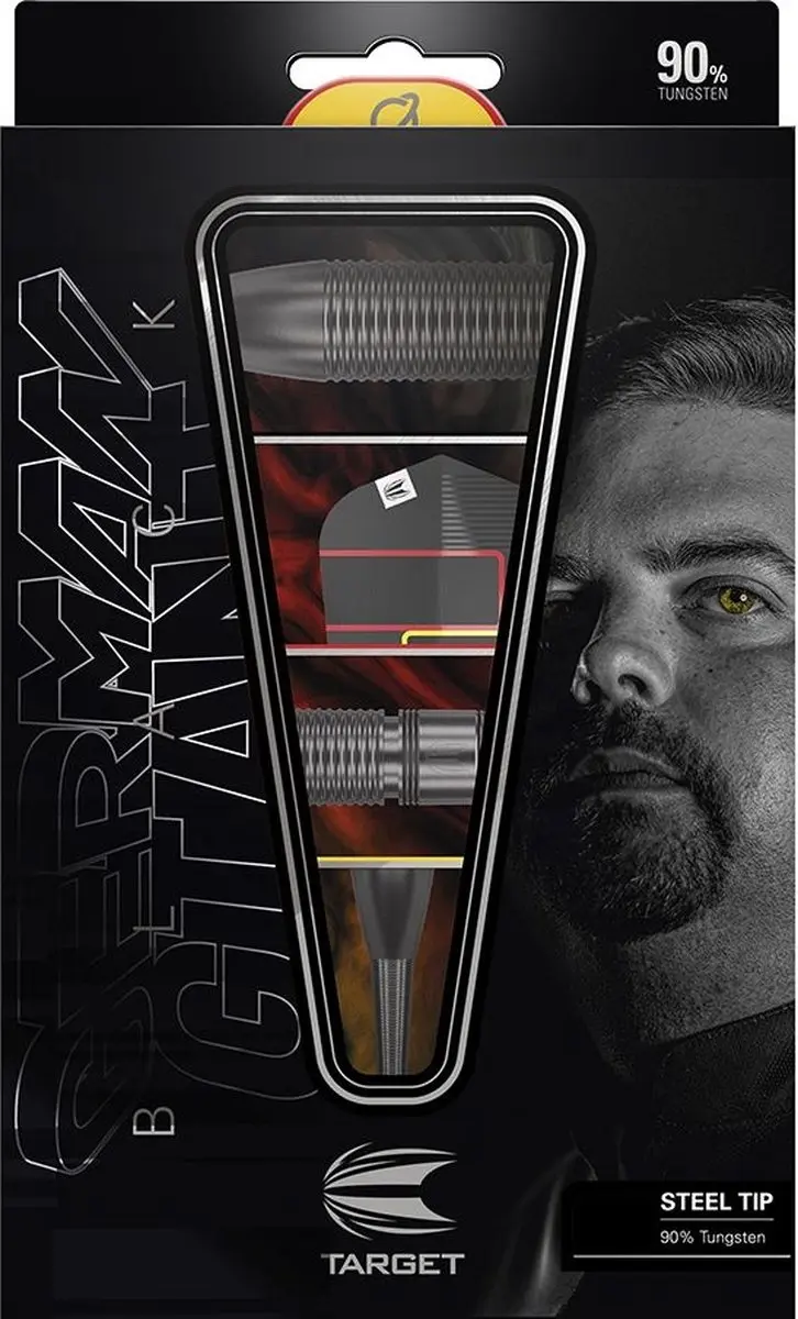 Target Gabriel Clemens Black Edition Darts 21G - 90% Wolfraam - Nano Grip
