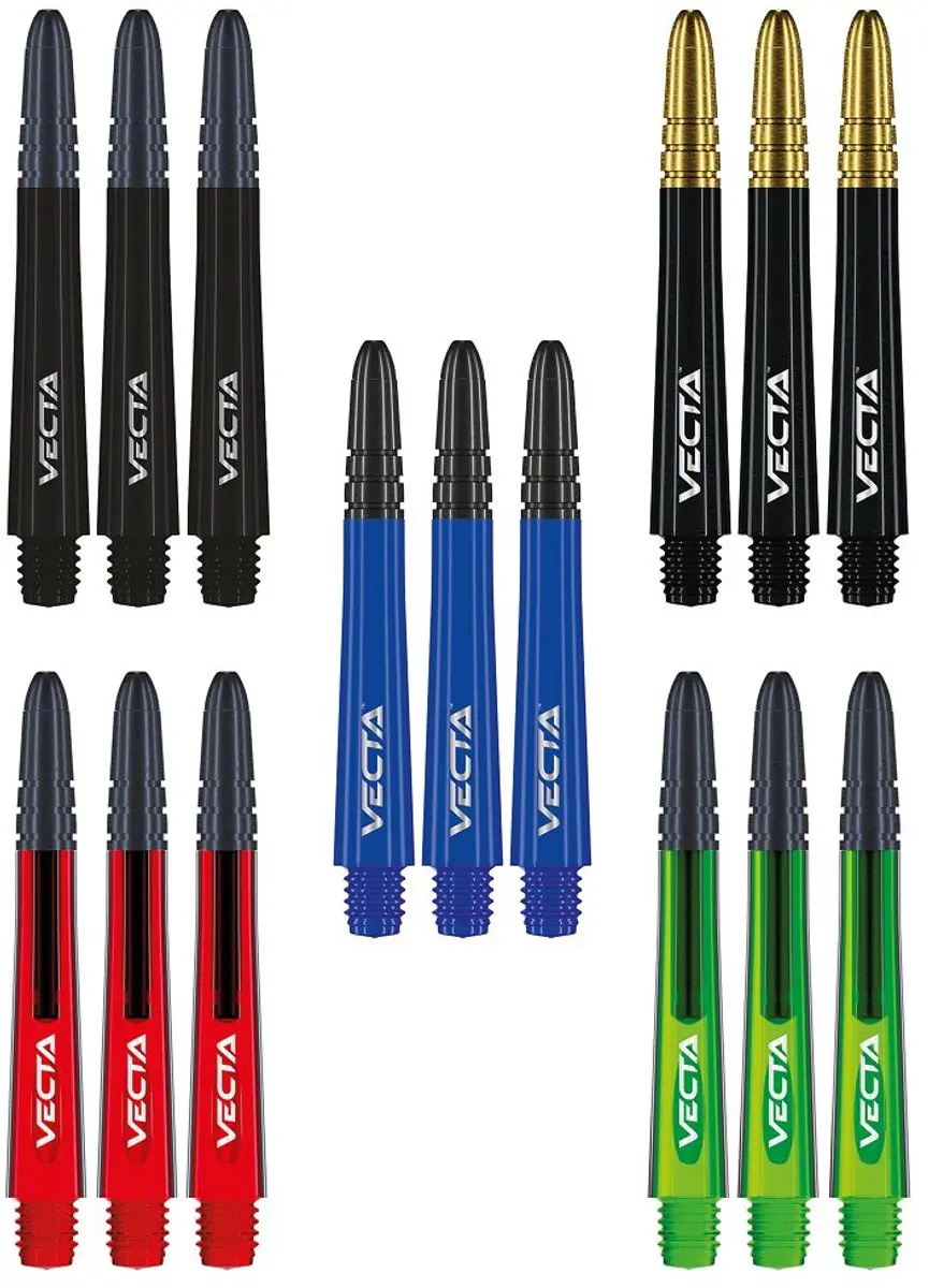 Winmau Vecta Shaft Collection 8154 Dart Shafts - 3 Stuks