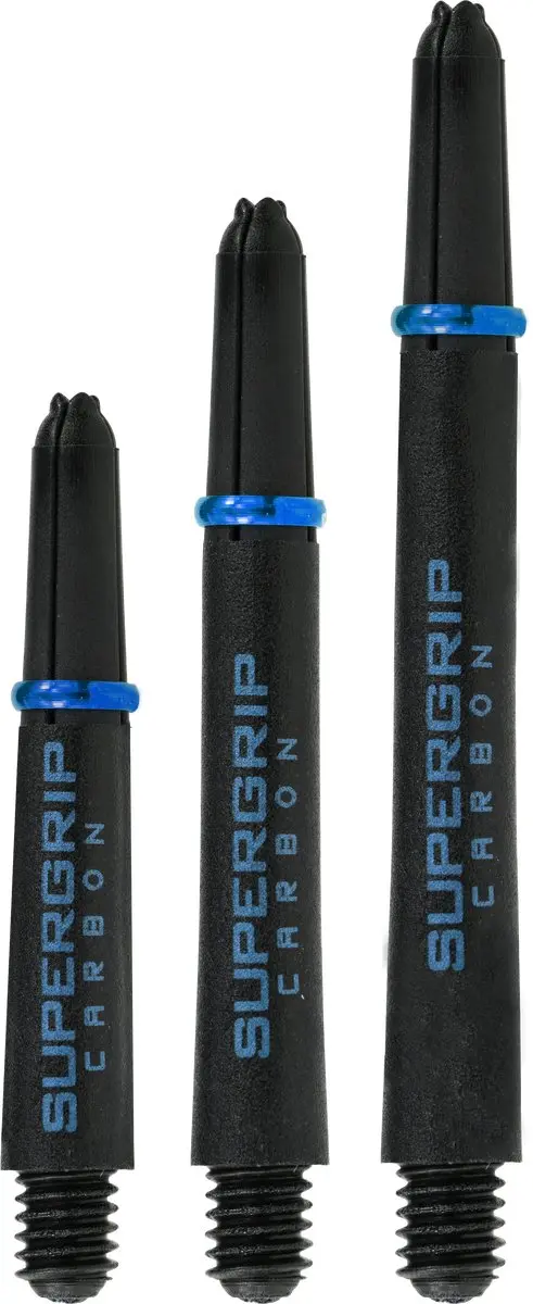 Harrows Supergrip Carbon Aqua Dart Shafts SH0174 - 3 Stuks