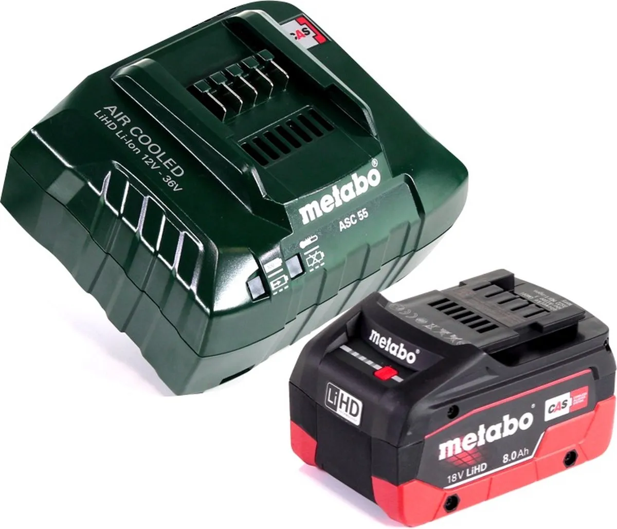 Metabo BH 18 LTX BL 16 Accuboormachine - 18V SDS-plus Brushless - 1x 8,0Ah - afbeelding 2 van 5