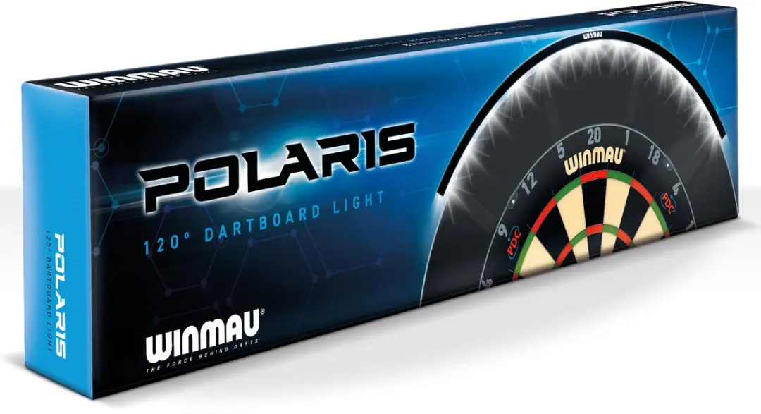 Winmau Polaris 120° Dartbordverlichting - Multicolor