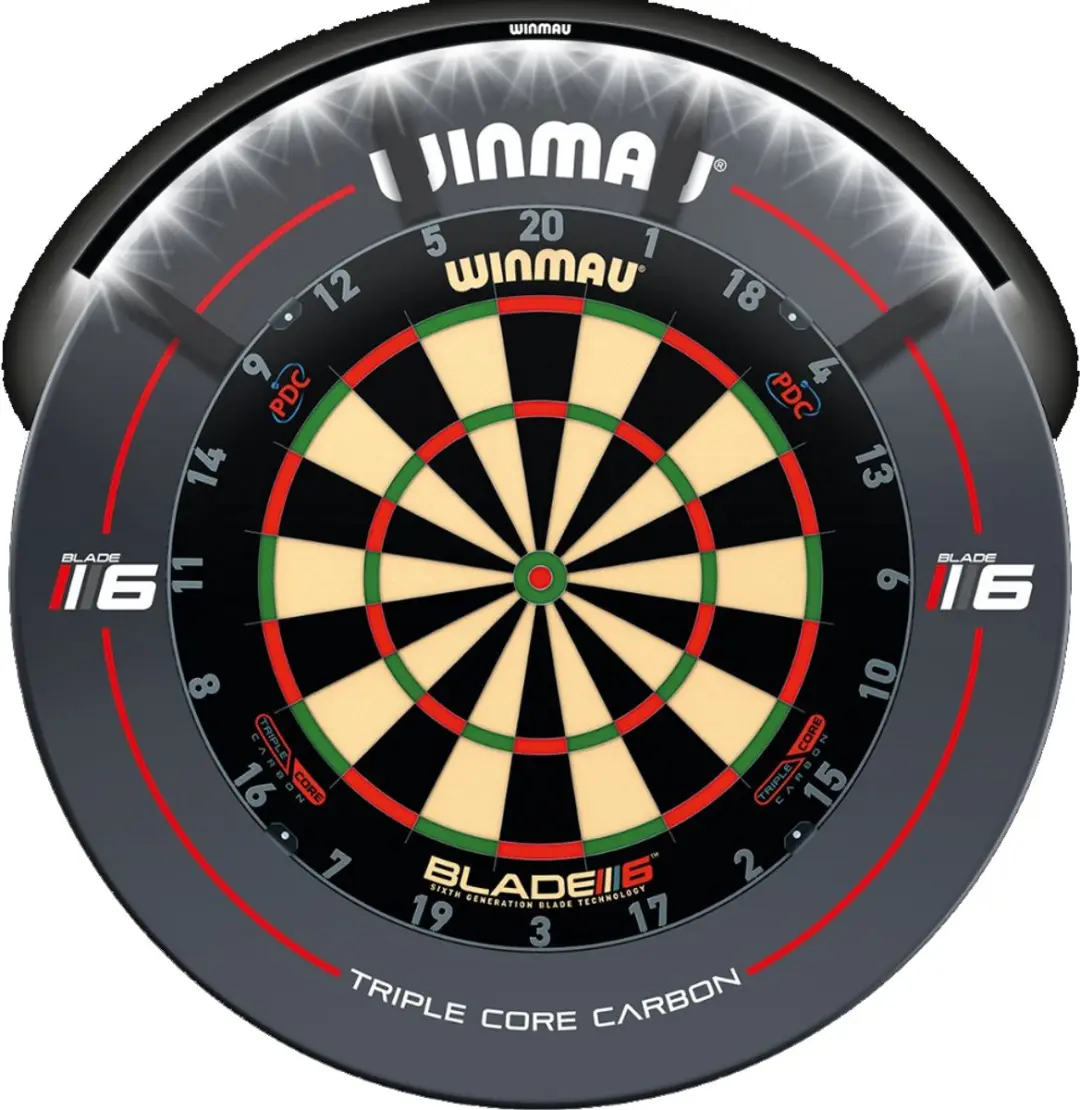 Winmau Polaris 120° Dartbordverlichting - Multicolor