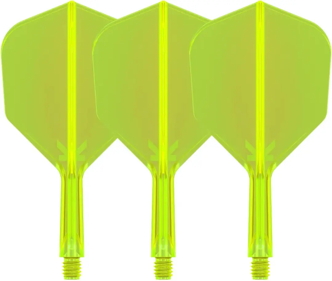 Target K-Flex NO6 Dart Flights - Geel - 3 Stuks